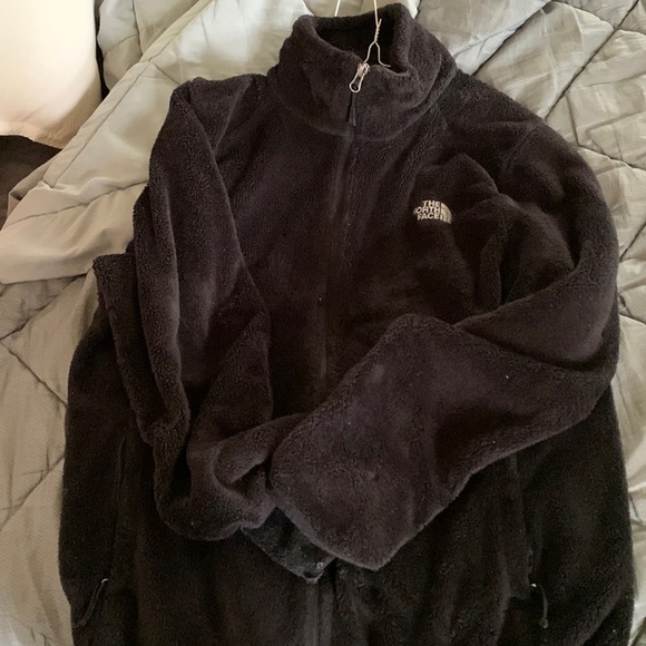 The North Face Jackets & Blazers - The North Face fuzzy Black Jacket